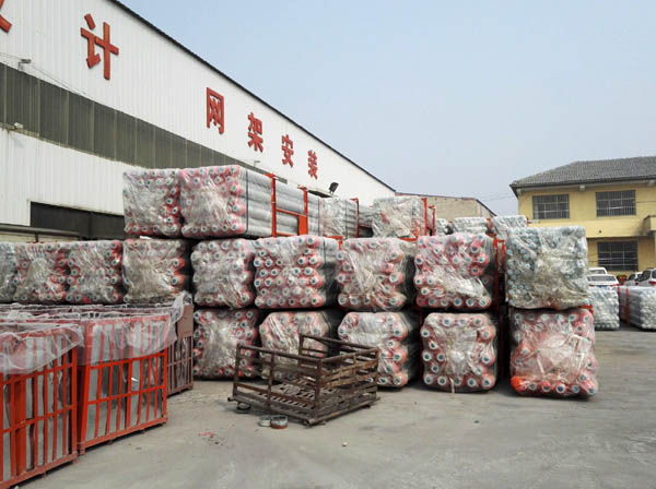 鹤岗网架成品待发