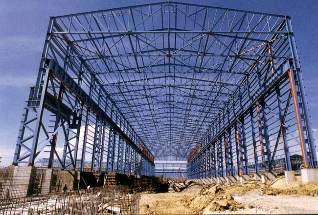 鹤岗船厂网架工程